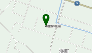 島根森紙業株式会社出雲事業所の地図画像
