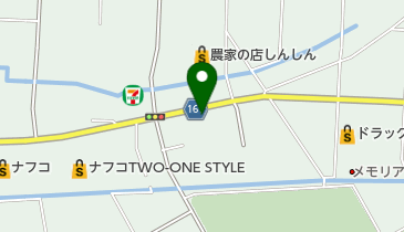 ジャストミートの地図画像