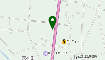 アースサポート株式会社出雲営業所の地図画像