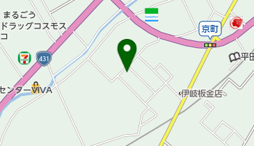 ブティック美麗の地図画像