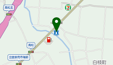 宅配クック123出雲店の地図画像