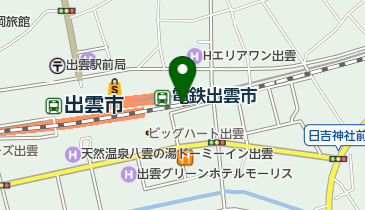 国引庵の地図画像