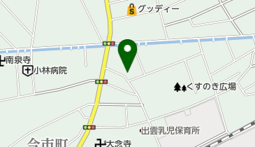 食道園の地図画像