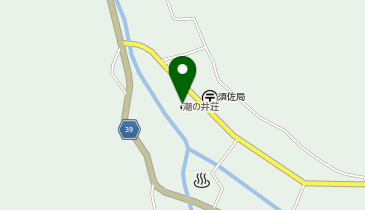 潮の井食堂の地図画像