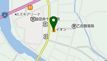 有限会社サンフラワー イオン益田店の地図画像