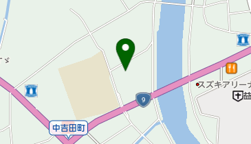 益田カトリック教会の地図画像