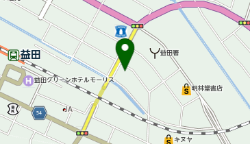 北陽警備保障株式会社益田出張所の地図画像
