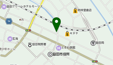 竹森鮮魚の地図画像