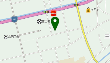 有限会社益田葬儀社の地図画像