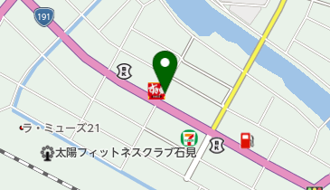 なかしま美容室の地図画像