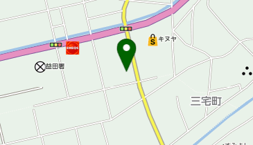 やました美容室の地図画像