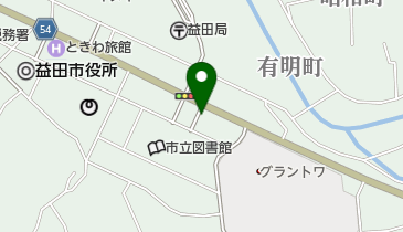 ラッキー美容室の地図画像