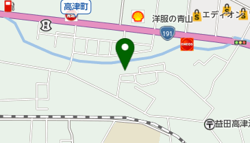 ふれんずケーキ店の地図画像