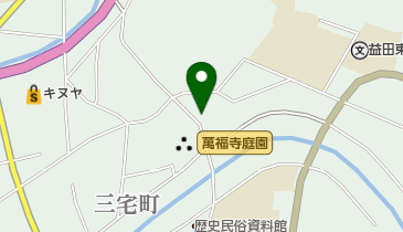 かつべ理容館の地図画像