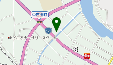 ないとう理容室の地図画像