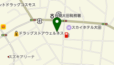 大田商工会議所の地図画像
