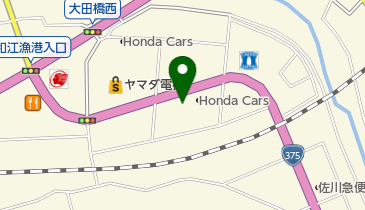 有限会社しまねモーターの地図画像