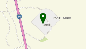 清風園の地図画像