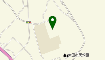 財団法人大田市体育公園文化事業団の地図画像