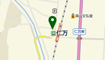 安達燃料店の地図画像