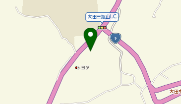 ヤンマーアグリジャパン株式会社大田支店の地図画像