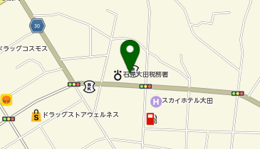 中国労働金庫大田代理店の地図画像