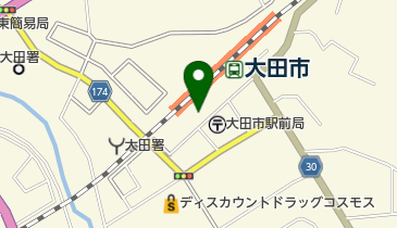 島根県女性相談センター西部分室の地図画像