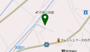 安来牛乳安達販売店の地図画像