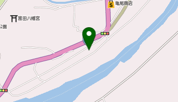 井上自転車店の地図画像