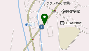 荒銀仏具店の地図画像