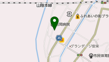 なべや本店薬局の地図画像