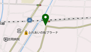 川井理容院の地図画像