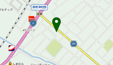 グループホームひのきの地図画像