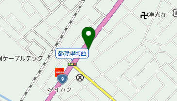 有限会社岩地電器の地図画像
