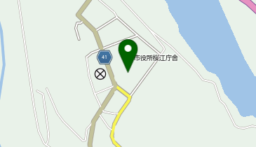 桜江町商工会の地図画像