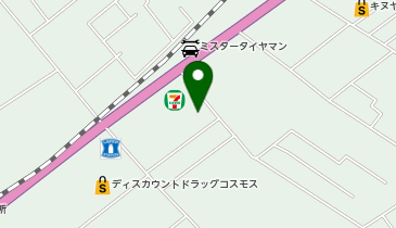 ナミ美容室の地図画像