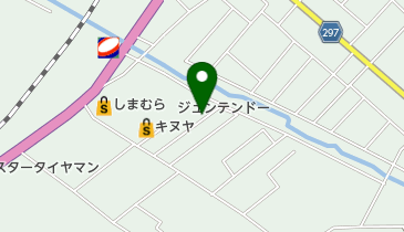 カットショップはやしの地図画像