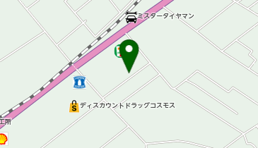 西本理容店の地図画像