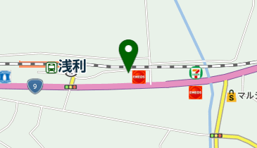 あさり亭の地図画像