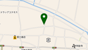 深田施術院の地図画像