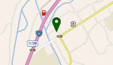 中西クリーニング店の地図画像