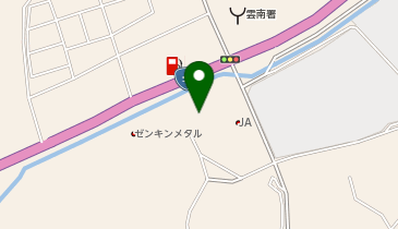 雲南農協労働組合の地図画像