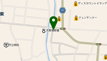 株式会社かみしろの地図画像