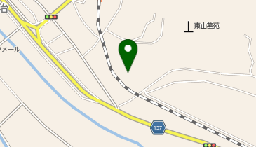 慶用寺の地図画像