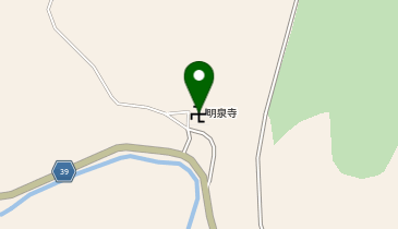 明泉寺の地図画像