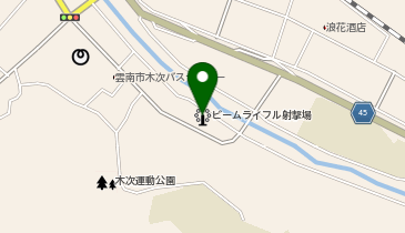 雲南市 木次体育館の地図画像