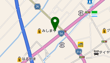 藤原鮮魚店の地図画像