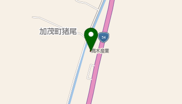 高木産業有限会社の地図画像