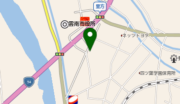 馬庭商店の地図画像