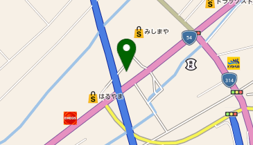 ナショナル会館三刀屋店の地図画像